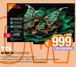 Expert TCL QD-MINI LED TC65MQLED85K aanbieding