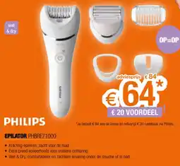 Expert Philips epilator PHBRE71000 aanbieding