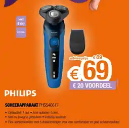 Expert Philips scheerapparaat PHS546617 aanbieding
