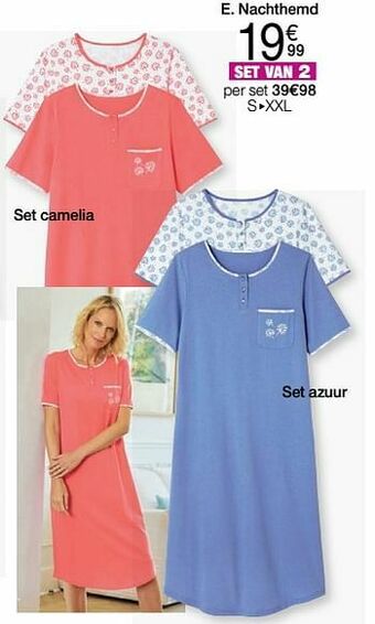 Damart Nachthemd aanbieding