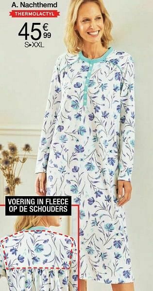 Damart Nachthemd aanbieding