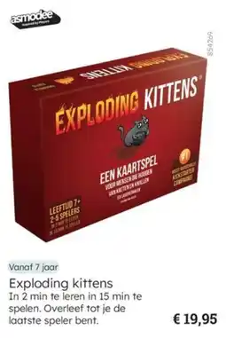 Multi bazar Exploding kittens aanbieding