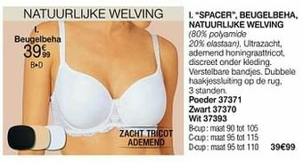 Damart Spacer beugelbeha natuurlijke welving aanbieding