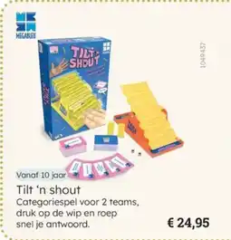 Multi bazar Tilt 'n shout aanbieding