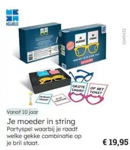 Multi bazar Je moeder in string aanbieding