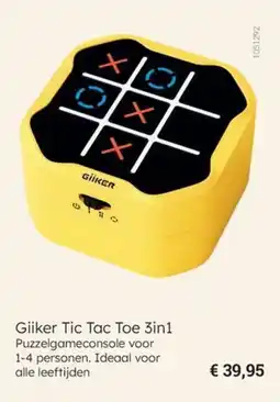 Multi bazar Giiker Tic Tac Toe 3in1 aanbieding