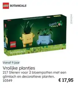 Multi bazar Lego botanicals Vrolijke plantjes aanbieding
