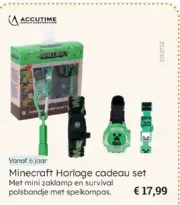 Multi bazar Minecraft Horloge cadeau set aanbieding