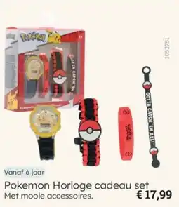 Multi bazar Pokemon Horloge cadeau set aanbieding