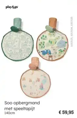 Multi bazar Soo opbergmand met speeltapijt aanbieding