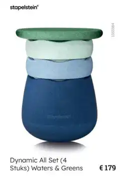 Multi bazar Dynamic All Set (4 Stuks) Waters & Greens aanbieding