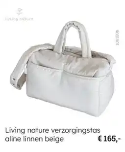 Multi bazar Living nature verzorgingstas aline linnen beige aanbieding