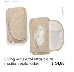 Multi bazar Living nature toilettas claire medium poile teddy aanbieding