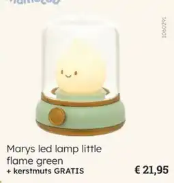 Multi bazar Marys led lamp little flame green aanbieding