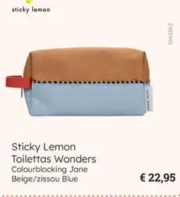 Multi bazar Sticky Lemon Toilettas Wonders aanbieding