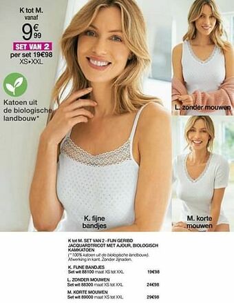 Damart Fijne bandjes aanbieding