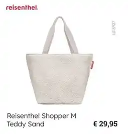 Multi bazar Reisenthel Shopper M Teddy Sand aanbieding
