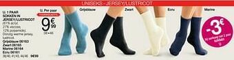 Damart 1 paar sokken in jersey-lustricot aanbieding