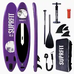 Decathlon Suprfit Stand-Up-Paddling Board Halia Purple aanbieding