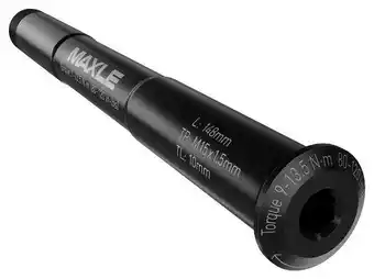 Decathlon ROCKSHOX Front Axle Maxle STEALTH 15x100mm Black aanbieding