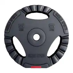 Decathlon Gewichtsschijf - Halterschijf - 5 kg - Kunststof Gripper - 30 mm aanbieding