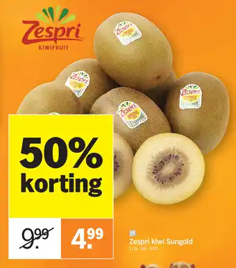 Zespri kiwi Sungold