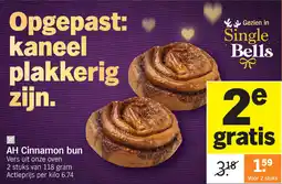 Albert Heijn AH Cinnamon Bun aanbieding