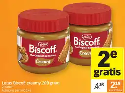 Albert Heijn Lotus Biscoff creamy aanbieding