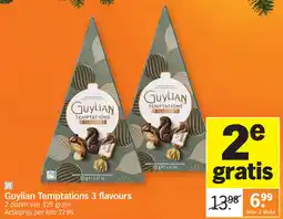 Albert Heijn Guylian Temptations 3 flavours aanbieding