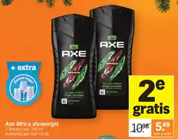 Albert Heijn Axe Africa Showergel aanbieding