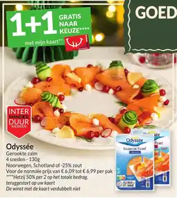 Intermarché Odyssée Gerookte zalm aanbieding