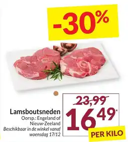 Intermarché Lamsboutsneden aanbieding
