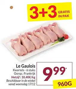 Intermarché Le Gaulois Kwartels aanbieding