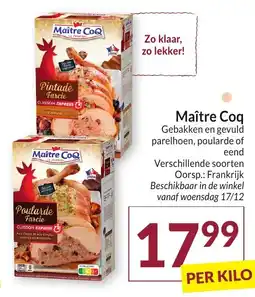 Intermarché Maître Coq aanbieding