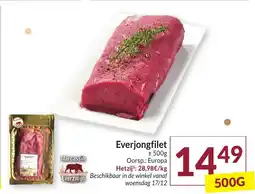 Intermarché Everjongfilet aanbieding