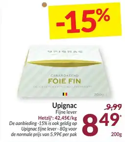 Intermarché Upignac Fijne Lever aanbieding