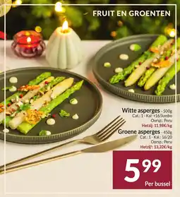Intermarché Witte asperges of Groene asperges aanbieding