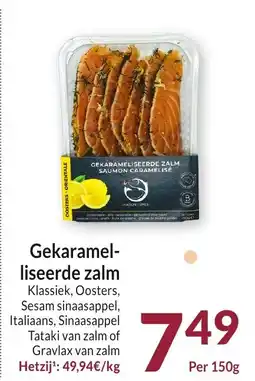 Intermarché Gekaramelliseerde Zalm aanbieding