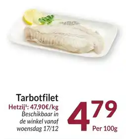 Intermarché Tarbotfilet aanbieding