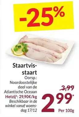 Intermarché Staartvis staart aanbieding