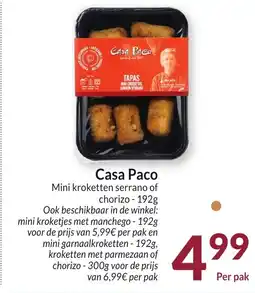 Intermarché Casa Paco aanbieding