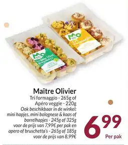 Intermarché Maître Olivier aanbieding