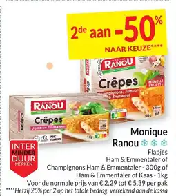 Intermarché Monique Ranou aanbieding