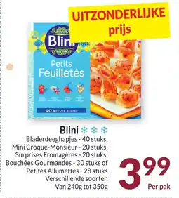 Intermarché Blini aanbieding