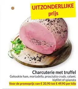 Intermarché Charcuterie met Truffel aanbieding