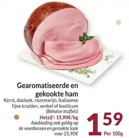 Intermarché Gearomatiseerde en gekookte ham aanbieding