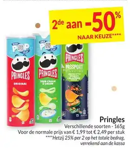 Intermarché Pringles aanbieding