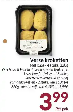 Intermarché Verse kroketten aanbieding