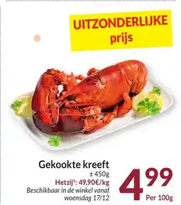 Intermarché Gekookte kreeft aanbieding