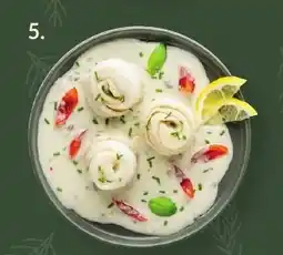 Intermarché Opgerolde tongfilets met crème van bieslook, basilicum en citroen aanbieding